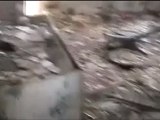 فري برس ريف حماه المحتل حرق احد البيوت في قلعة المضيق حرقا كاملا 5 4 2012
