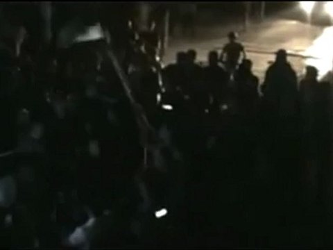 فري برس حماه المحتلة باب قبلي مظاهرة مسائية لابطال الحي 5 4 2012