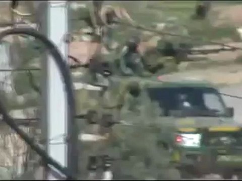 فري برس حماة المحتلة مضاد طيران على الأهالي مشاع الأربعين 4 5 2012