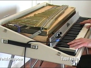 Rhodes Mark I rebuilt : Tape echo 1