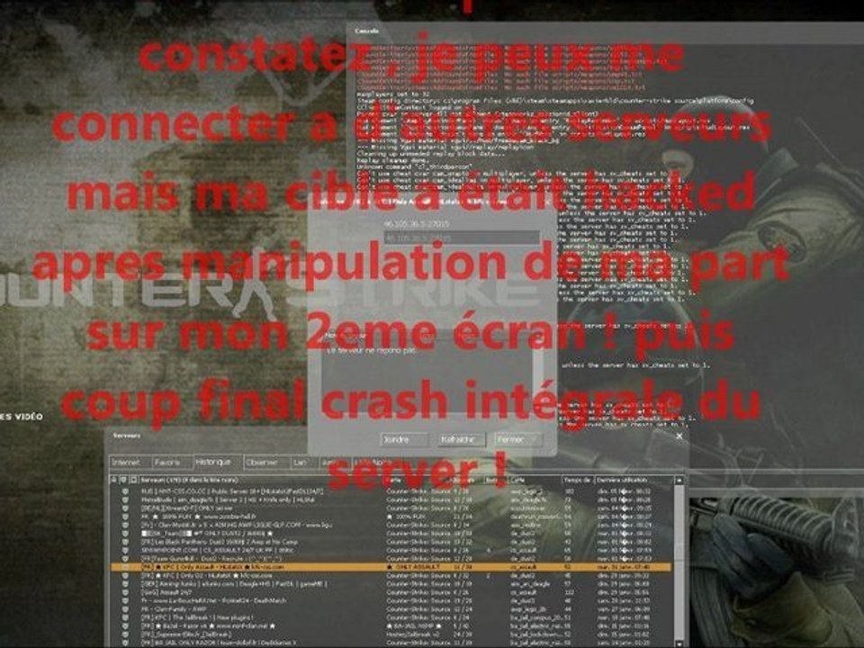 hack server css