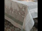 Garnier Thiebaut Renaissance Tablecloth Sable