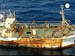 Fishing boat scuttled to the ocean floor