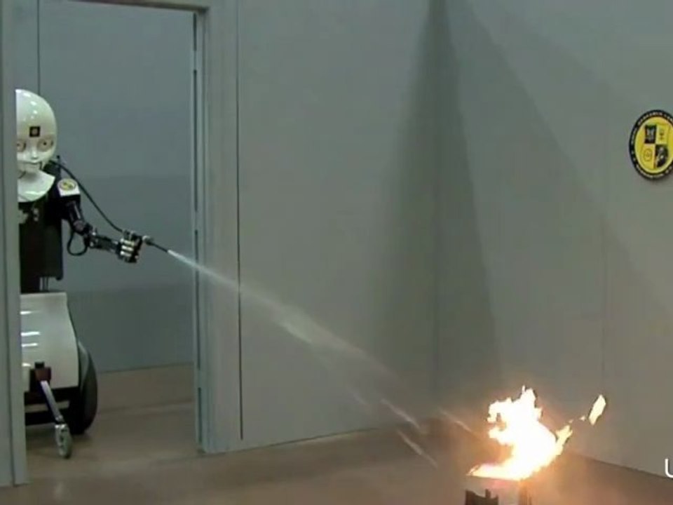 Navy Developing Fire-Fighting Robot