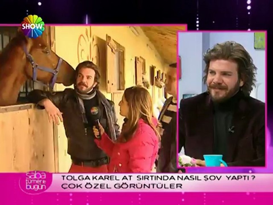 Tolga Karel at sırtında nasıl şov yaptı
