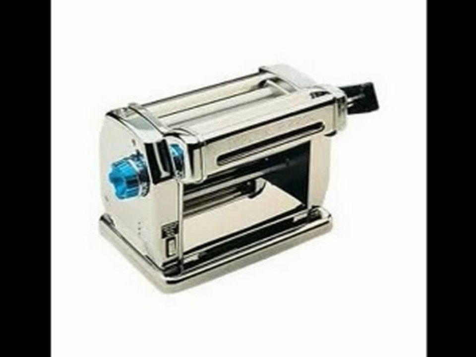 Imperia Electric Restaurant Pasta Machine video Dailymotion