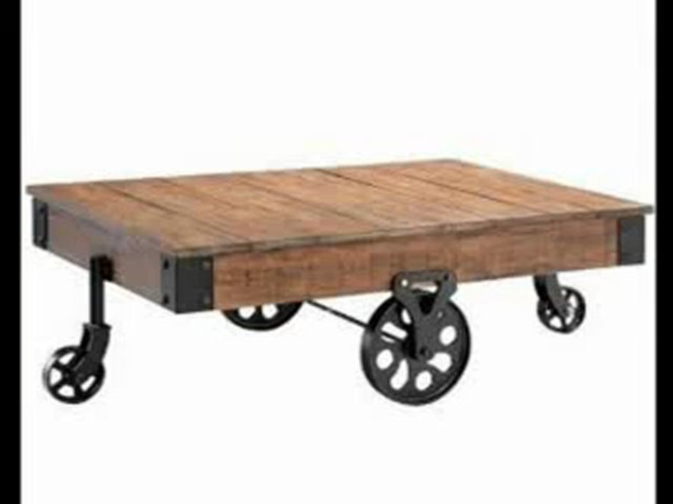 Industrial Maison Coffee Table DISTRESSED