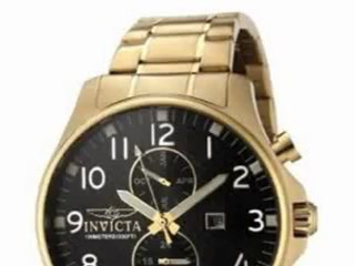 Invicta 0382 Collection Gold Plated Stainless