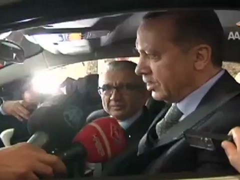 Erdoğan elektrikli oto kullandı