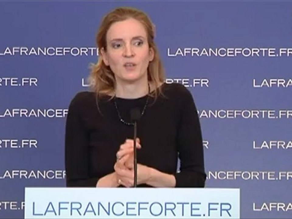 Point presse de Nathalie Kosciusko-Morizet - 6 avril 2012