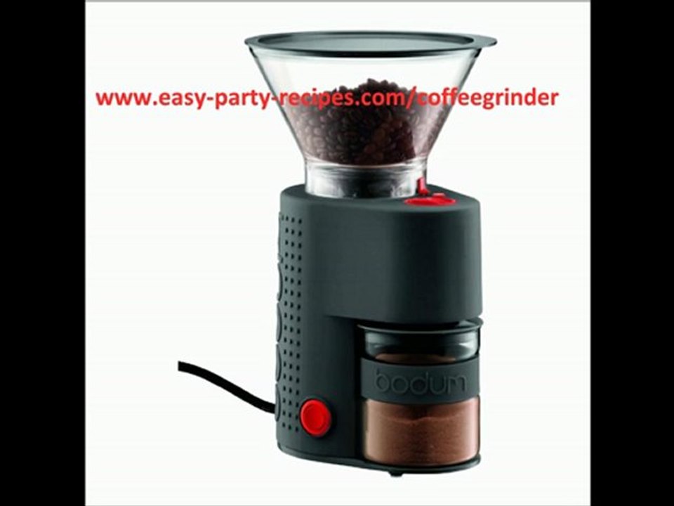 Bodum Bistro Electric Burr Coffee Grinder