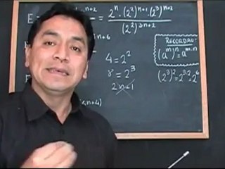 Ejercicios con potencias