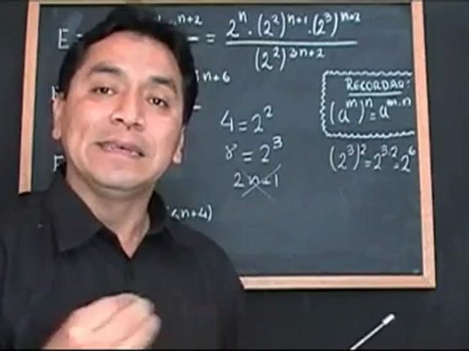 Ejercicios con potencias
