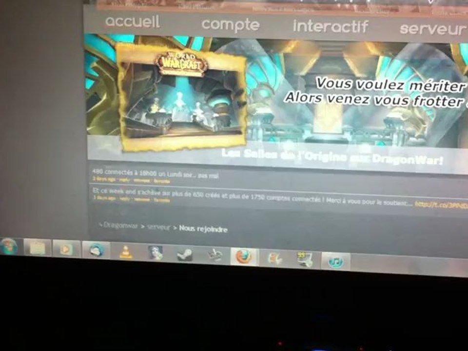 instalation dragonwar serveur privé wow