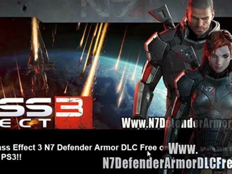 How to Get Mass Effect 3 N7 Defender Armor DLC