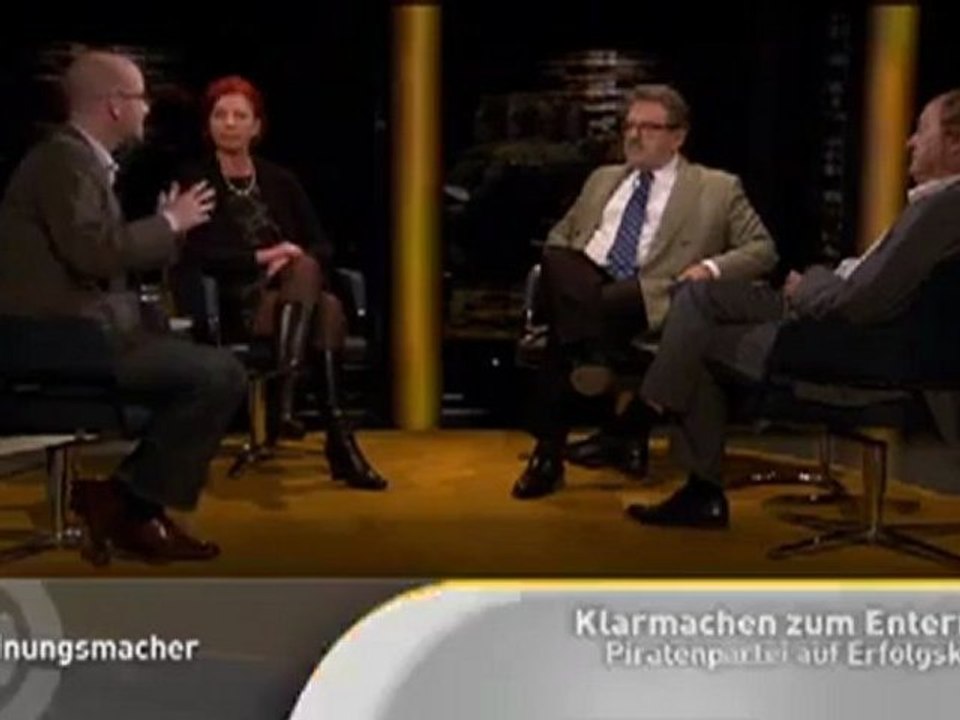 Die Meinungsmacher - Piraten auf Erfolgskurs 04.04.2012