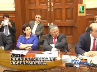 Tacna Piden que Vicepresidenta Marisol Espinoza participe en Mesa de Dialogo