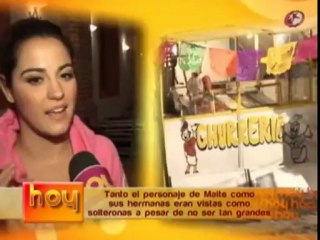 Maite Perroni habla de su pelicula (HOY)