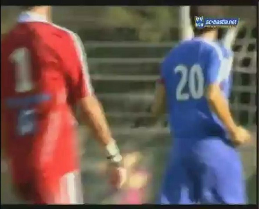 But de André Marseille 3-3 Bastia