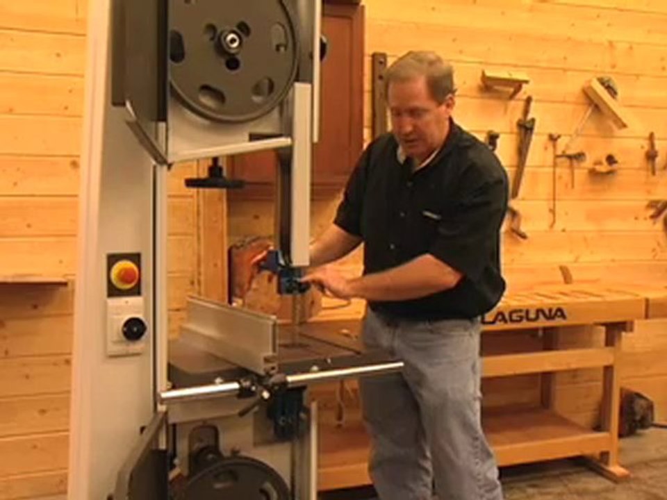 Laguna Tools HD Bandsaw Blade Change