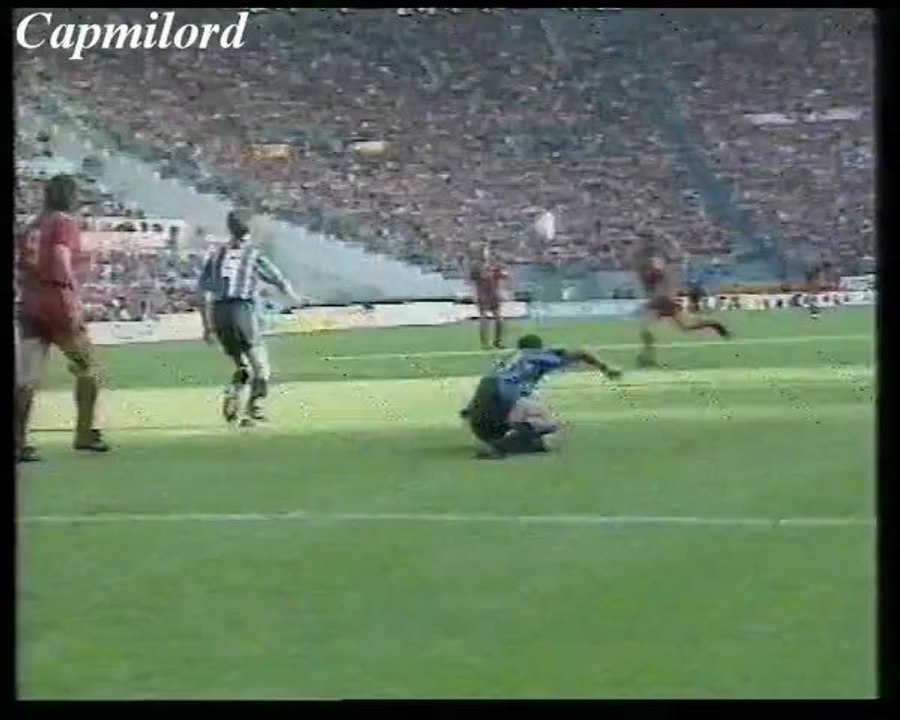 ROMA-Inter 4-1 Benedetti, Hassler, Giannini, Rizzitelli 6ª giornata Andata 18-10-1992