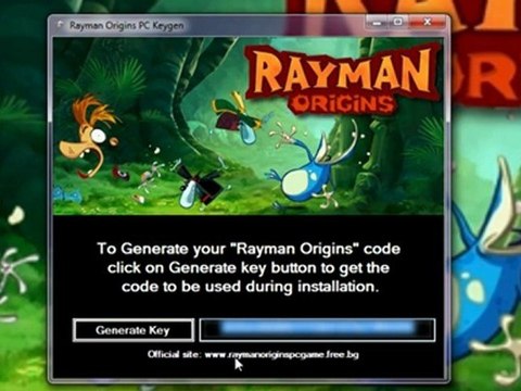 Rayman Origins PC game free Keygen Download + Crack