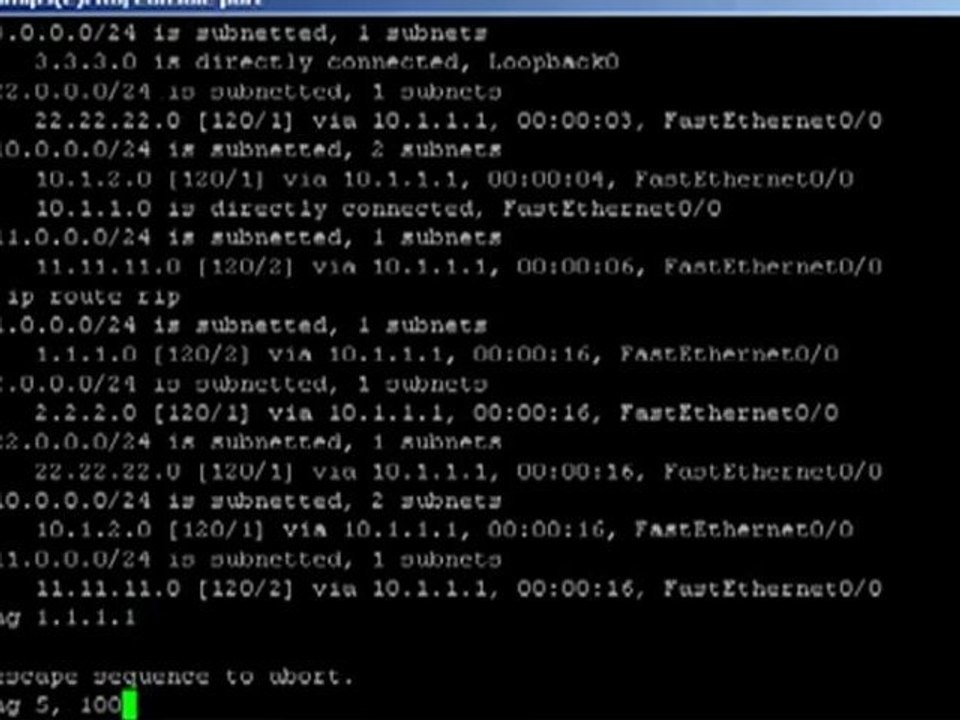 Configuring RIP Basics