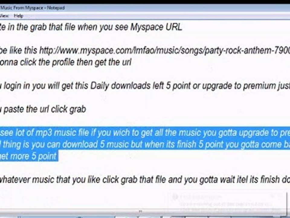 How To Download Music From Myspace