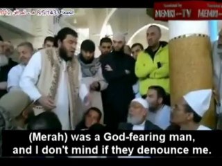 MEMRI TV 2012.03.30 Sarkozy maudit par un Imam d'Algérie