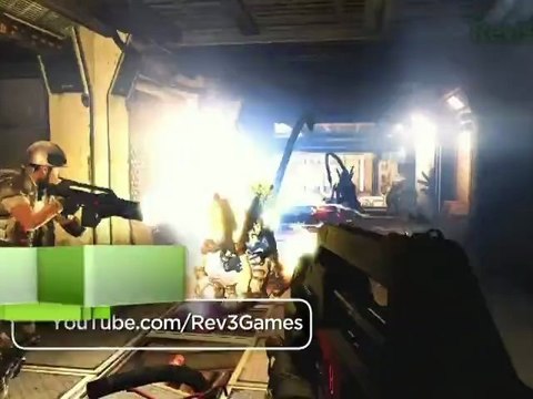 Aliens Colonial Marines Campaign New Gameplay and First Look! PAX 2012 Showcase Preview! - Destructoid DLC