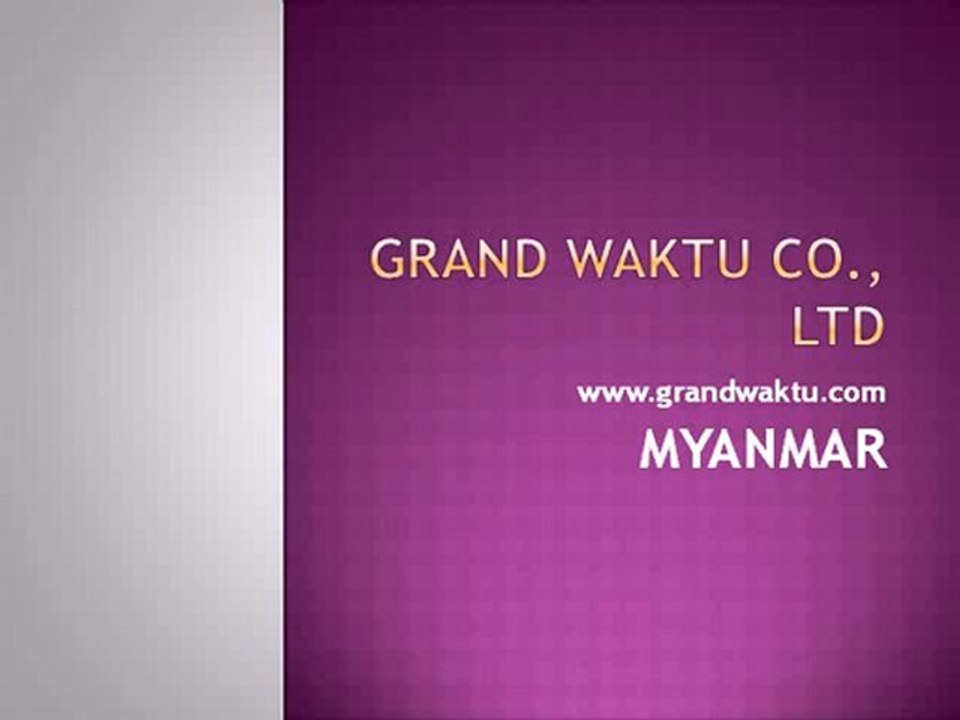 We Provide Project Manager, Management for New Investments in Myanmar