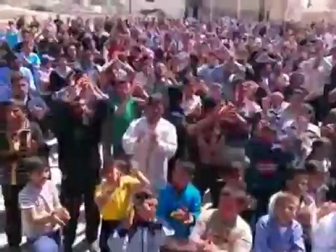 فري برس ريف حماه المحتل مظاهرة اللطامنة جمعة من جهز غازيا فقد غزا 6 4 2012 ج1