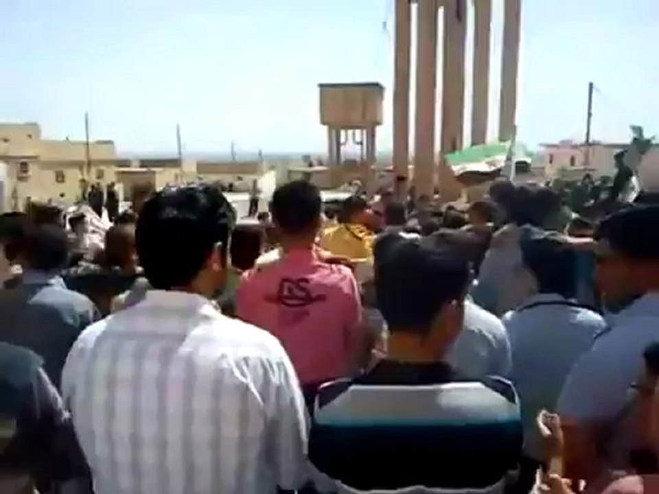 فري برس حلب  الباب جامع عقيل  جمعة من جهز غازيا 6 4 2012