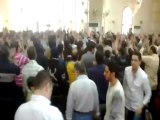 فري برس دمشق مظاهرة جامع زين العابدين في حي الميدان الدمشقي 6 4 2012