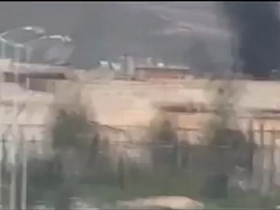 فري برس حماة المحتلة حرق المنازل في مشاع وادي الجوز 6 4 2012