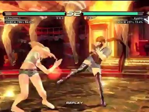 Tekken 6 Ranked Match Anna vs Lili