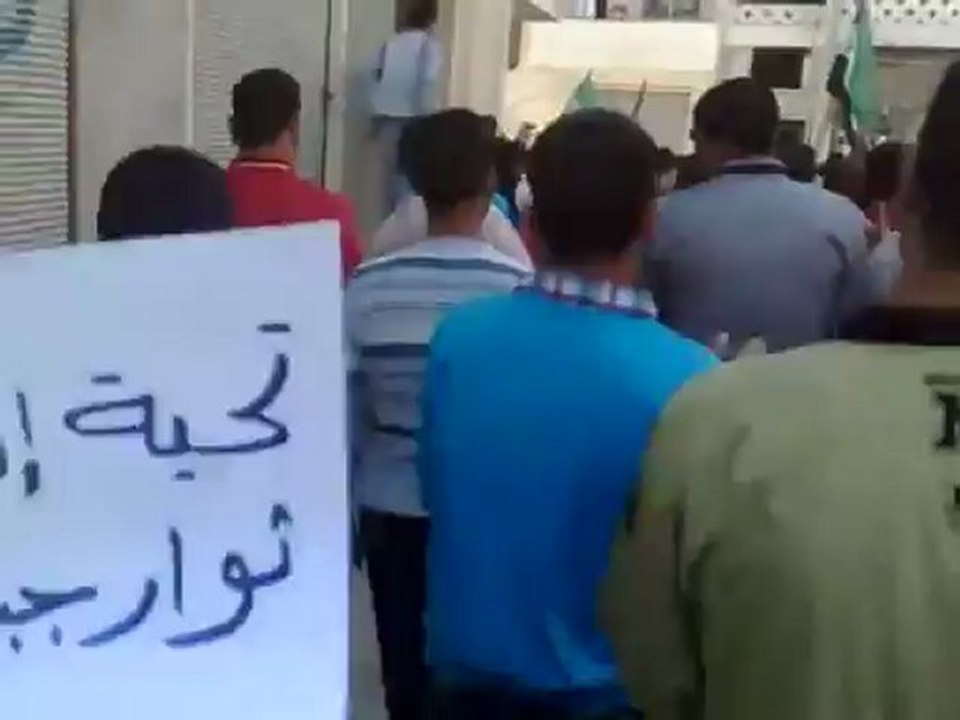 فري برس ادلب جبل الزاوية أورم الجوز جمعة من خهز غازيا فقد غزا 6 4 2012 ج2
