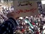 فري برس  ادلب سرمين مظاهرة حاشدة نصرة لتفتناز والمدن المنكوبة 6 4 2012