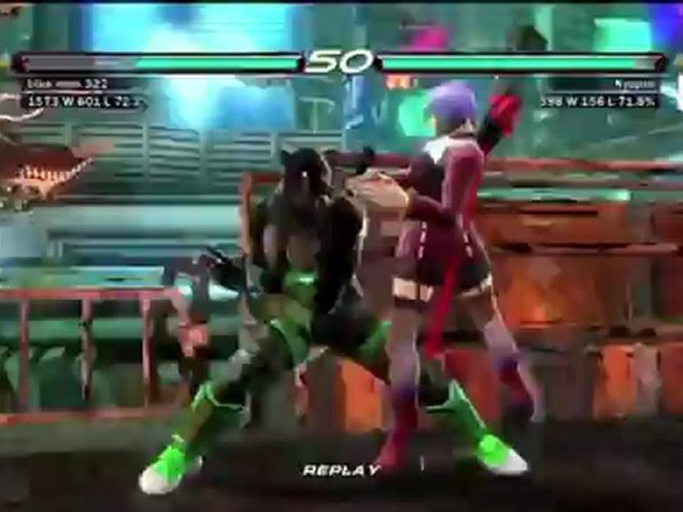 Tekken 6 Ranked Match Anna vs Armor King