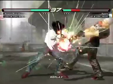 Tekken 6 Ranked Match Bryan vs Miguel