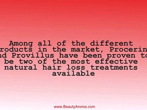 Natural Hair Loss Treatments - Natural Hair Loss Treatment at Home