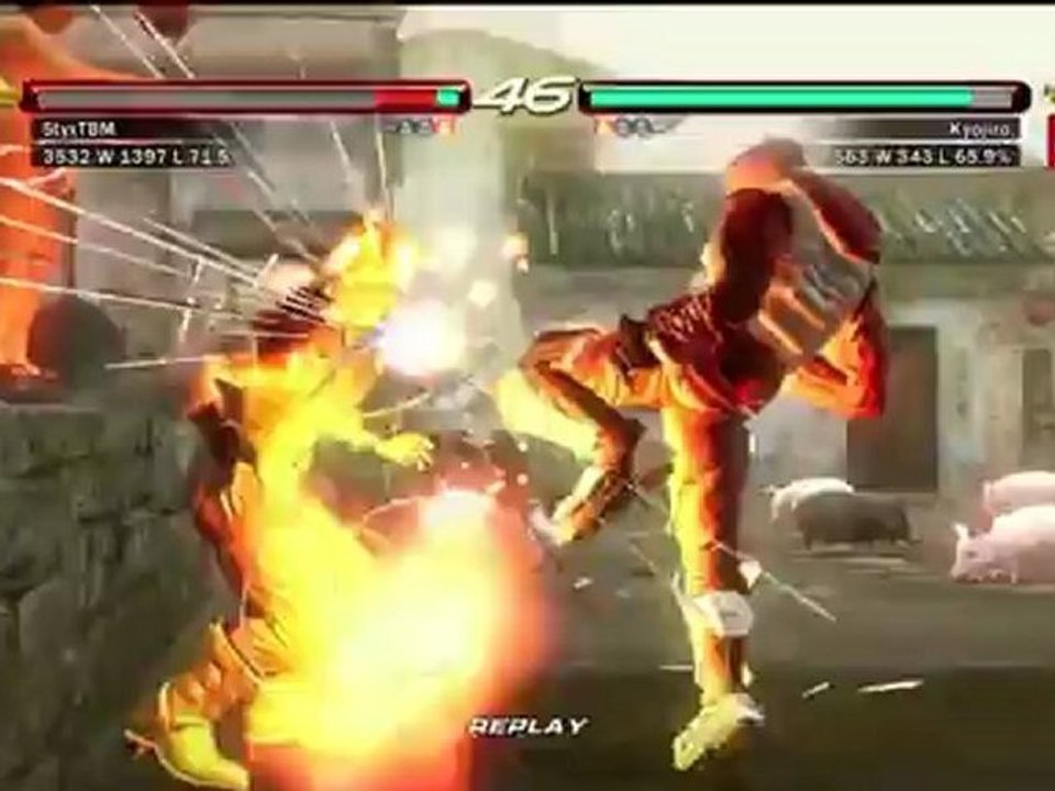 Tekken 6 Ranked Match Bryan vs Paul