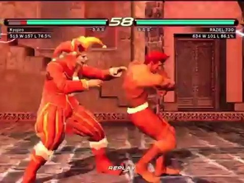 Tekken 6 Ranked Match Dragunov vs Bruce