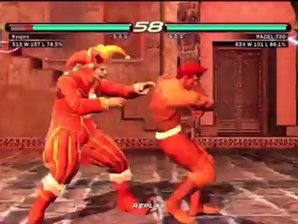 Tekken 6 Ranked Match Dragunov vs Bruce