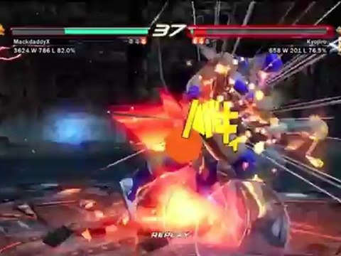 Tekken 6 Ranked Match Anna vs King