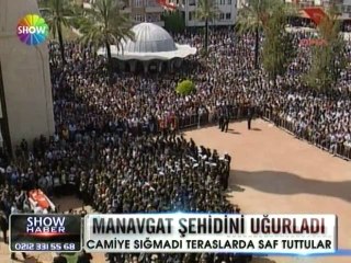 Manavgat Şehidini uğurladı - 06 nisan 2012