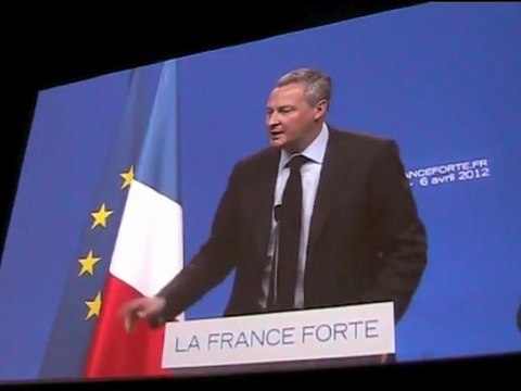 discours de Bruno Le Maire au meeting de Nicolas Sarkozy à Caen - vendredi 6 avril 2012