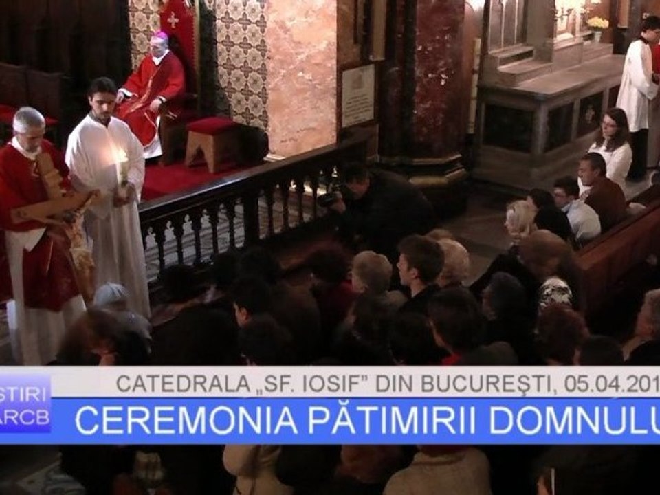 Celebrarea Pătimirii Domnului în Catedrala „Sf. Iosif”