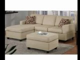 Sectional Ottoman Accent Pillows Mushroom