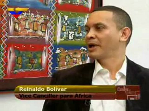 (VÍDEO) Contragolpe Entrevista al Vicemin para África Reinaldo Bolívar 04.04.2012